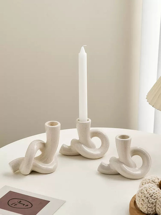 Knotted Candle Holder